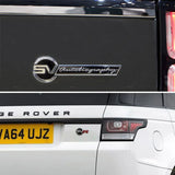 Land Rover SVR Logo ABS Car Rear Sticker Decal Auto Body Side Emblem Badge