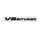 Mercedes Benz V8 BITURBO 2017-2021 ABS Car Rear Sticker