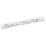 Hyundai ELANTRA SANTAFE TUCSON SONATA Logo ABS Car Rear Sticker Trunk Emblem Badge Decal