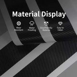 Mercedes Benz AMG Carbon Fiber Car Door Threshold Scratch Proof Sticker Decal