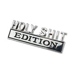 Jeep Holyshit Edition Metal Car Front Grille Emblem Badge Auto Rear Sticker Decal