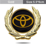 Toyota Metal Car Rear Sticker Auto Window Emblem Badge Decal