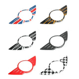Car Exterior Front Rear Trunk Logo Badge Moulding Sticker Decorative Cover for Mini Cooper