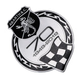 Abarth Scorpion 70th Anniversar Aluminum Car Rear Sticker Decal Emblem Badge