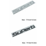 Skoda RAPID SUPERB OCTAVIA KAROQ KODIAQ KAMIQ Fabia 4x4 YETI Metal Car Rear Sticker Trunk Emblem Badge Decal