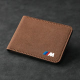 BMW M Power Suede Car Driver License Holder Cover Organizer