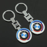 BMW Metal Car Keychain Key Ring Holder Pendant