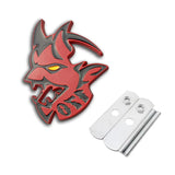 1PC Dodge Demon 170 Metal Car Front Grille Emblem Badge