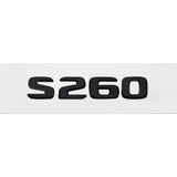 Mercedes Benz S55 S63 S200 S220 S250 S260 S300 S320 S350 ABS Car Rear Stickers Decal