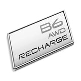 Volvo T3 T4 T5 T6 T8 AWD RECHARGE Logo Metal Car Rear Sticker Decal Emblem Badge