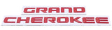 Jeep Grand Cherokee ABS Car Body Fender Sticker Trunk Emblem Badge
