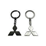 Mitsubishi Logo Metal Car Key Rings Keychain Pendant