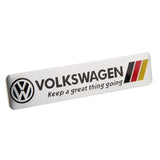 Volkswagen VW Logo Aluminum Alloy Car Body Sticker Nameplate Rear Emblem Badge Decal