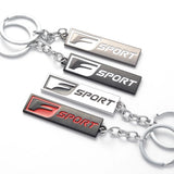 Lexus FSPORT Logo Metal Car Key Rings Keychain Pendant