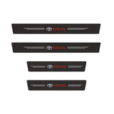 Toyota Carbon Fiber Car Door Threshold Scratch Proof Sticker Decal