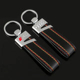 Audi RS Sline Car Logo Metal Keychain Keyring