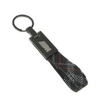 BMW M Power Metal Car Keychain Oxford Webbing Key Rings