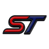 Ford ST Logo Metal Car Rear Sticker Auto Body Side Emblem Badge Decal