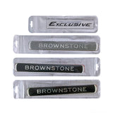Car Sticker Executive Black White Emblem 60th Anniversary Badge Decal for Tundra Corolla Prado Brownstone Limited Edition