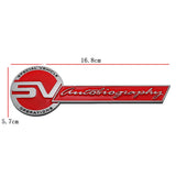 Land Rover SV Autobiography Metal Car Front Grille Emblem Badge Trunk Sticker Decal