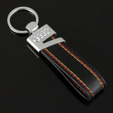Audi RS Sline Car Logo Metal Keychain Keyring