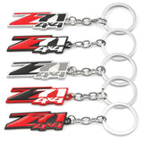 Chevrolet Z71 4X4 Logo Metal Car Key Rings Keychain Pendant