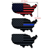 Chevrolet United States Map Logo Car Rear Sticker Decal Auto Body Emblem Badge