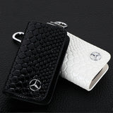 Mercedes Benz PU Leather Car Key Case Pouch Key Bag Protector