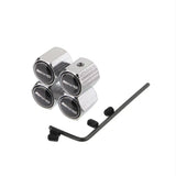 4pcs/set Mercedes Benz AMG Anti-Theft Car Air Valve Stem Cap Auto Tyre Valve Covers