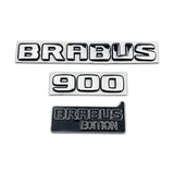 Mercedes Benz Brabus Metal Car Rear Emblem Decal Trunk Badge Sticker