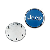 6cm Jeep ABS Car Steering Wheel Center Sticker Decal Emblem Badge