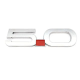 Ford 3.7 5.0 Logo Metal Car Rear Sticker Body Emblem Badge Decal