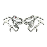 Dodge Dinosaur Logo Metal Car Rear Sticker Trunk Emblem Badge Decal