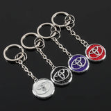 Toyota Diamond Metal Car Key Rings Keychain Pendant