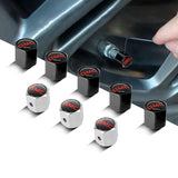 4pcs/set GMC Anti-Theft Car Air Valve Stem Cap Auto Tyre Valve Covers