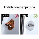 4pcs/set Land Rover Stainless Steel Car Door Lock Cover Protection