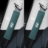 2pcs/set Hyundai Suede Car Safety Belt Pads Shoulder Covers