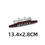 3D Car Rear Sticker Side Fender Emblem Accessories for Mini Cooper S John Cooper Works Logo R50 R52 R53 R55 R56 F54 F55 F56 F60
