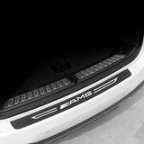 Mercedes Benz AMG Carbon Fiber Car Door Threshold Scratch Proof Sticker Decal