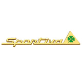 Alfa Romeo Sportiva Clover Logo Metal Car Side Body Sticker Decal Emblem Badge