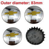 4pcs/set 83mm 22837060 Chevrolet Car Wheel Center Hub Caps Hub Covers