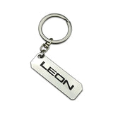 SEAT LEON Logo Metal Car Key Rings Keychain Pendant