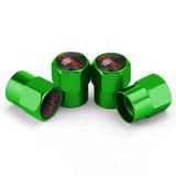 4pcs/set GMC Car Air Valve Stem Cap Auto Tyre Valve Covers