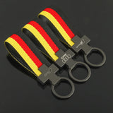 Audi RS Sline Metal Nylon Webbing Car Keychain