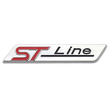 Ford ST line Logo Metal Car Rear Sticker Decal Auto Body Emblem Badge