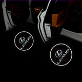 2pcs Lexus Wireless Car Welcome Door Laser Projection LED Light