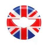 1pc Epoxy Car Steering Wheel Center Emblem Sticker Decoration for Mini Cooper Badge Interior Styling