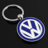 For Volkswagen VW Passat B5 B6 Polo Tiguan Beetle Caddy Golf 5 Jetta Touareg Touran Car Badge Key Chain Keyring Auto Metal Keychain Pendant