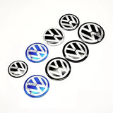 4pcs/set 75mm Volkswagen VW Car Wheel Center Hub Cap Sticker Decal