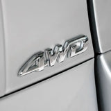 Car Styling Trunk Fender Side Badge Body Tailgate Sticker for Toyota 4WD Aygo CHR Auris Auto Emblem Decal Exterior Accessories